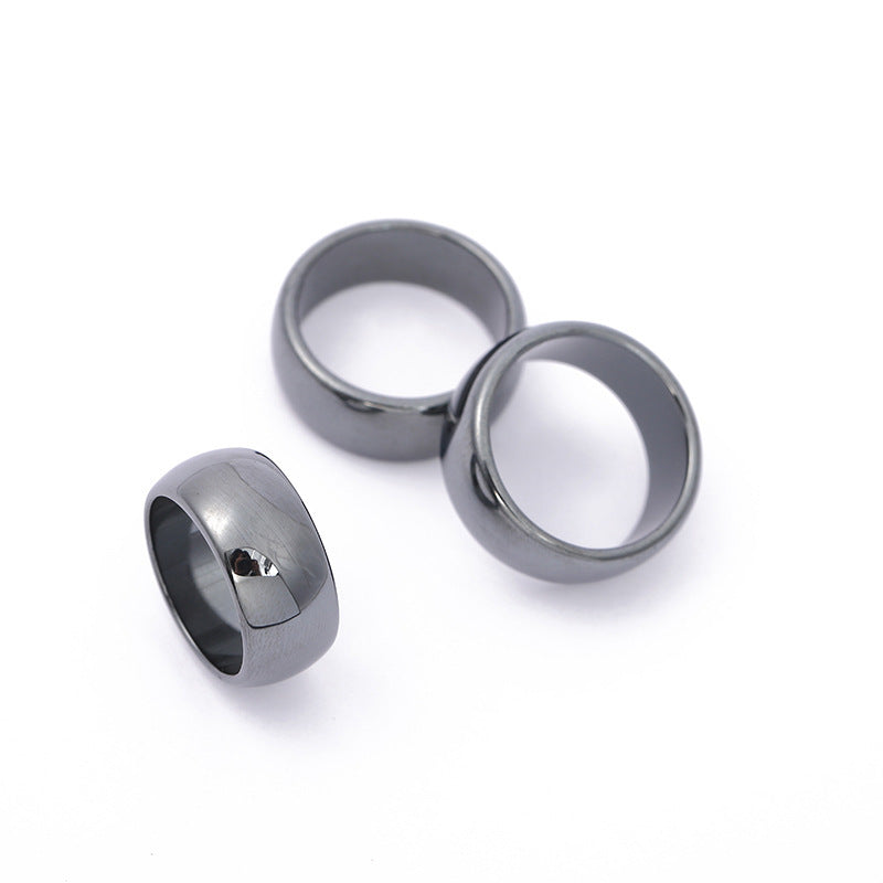 Hematite Ring Without Magnetic  Surface