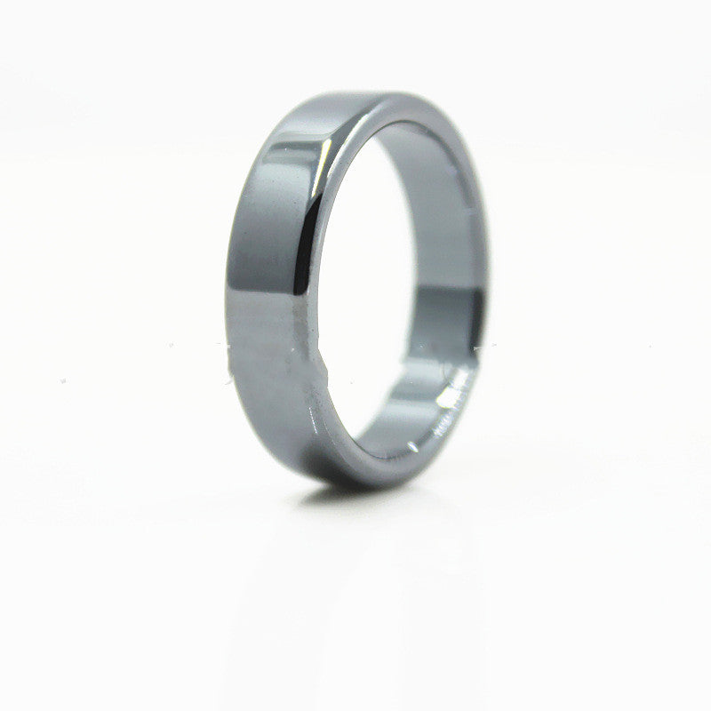 Hematite Ring Without Magnetic  Surface