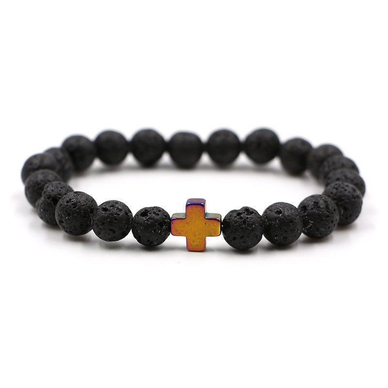 8mm Energy Volcanic Stone Bracelet