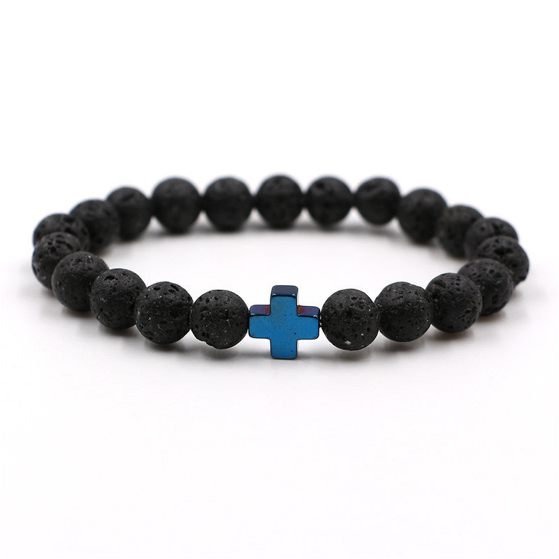 8mm Energy Volcanic Stone Bracelet