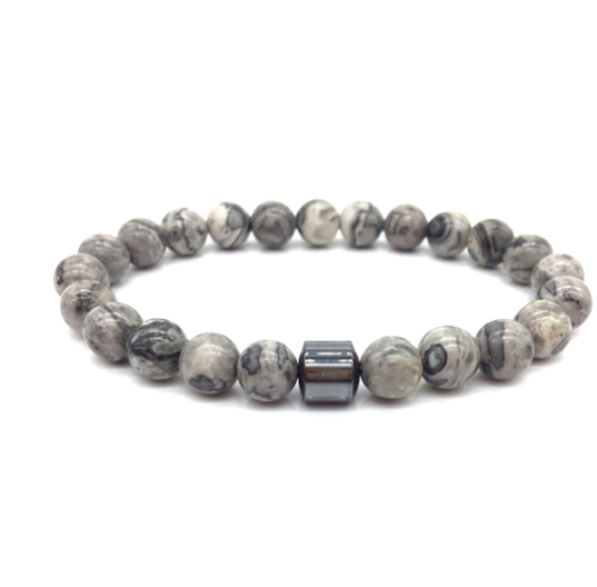 Magnetic Hematite Energy Stone Bracelet