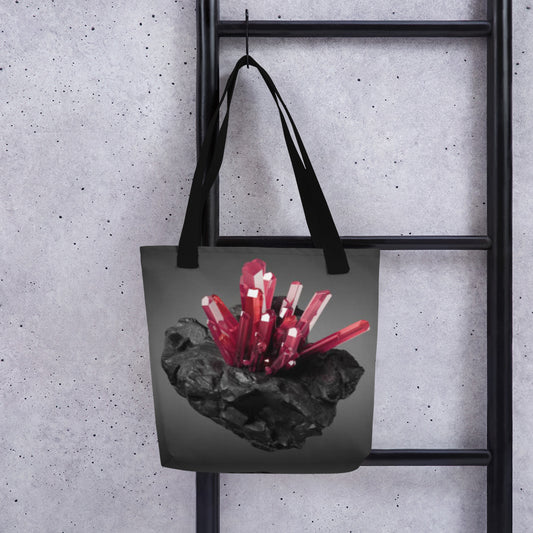 Red Crystal Tote bag