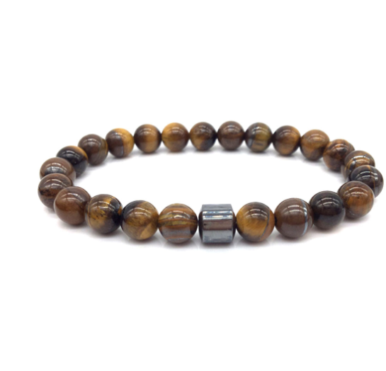 Magnetic Hematite Energy Stone Bracelet