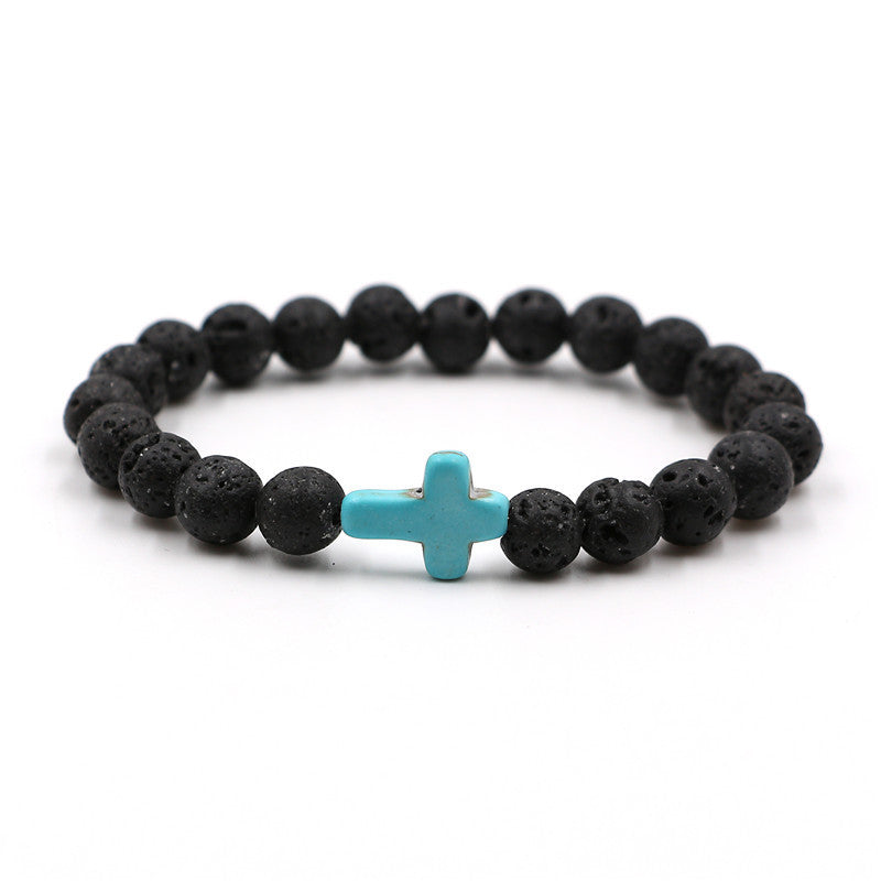 8mm Energy Volcanic Stone Bracelet